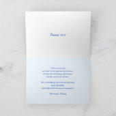 Remerciements Carte d'écriture sainte d'appréciation de pasteur (Intérieur)