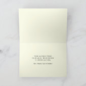 Remerciements Carte d'écriture sainte de scène d'océan (Intérieur)