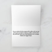 Remerciements Carte d'impression de Noël en Pittoresque de neige (Intérieur)