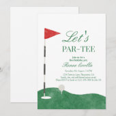 Remerciements Carte d'invitation pour le premier anniversaire de (Devant / Derrière)