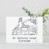 Remerciements Carte du phare de St Anthony (Debout devant)