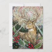 Remerciements Carte "Étoile de Noël" (Devant)