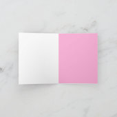 Remerciements Carte faite sur commande de pain d'épice de sucre (Intérieur)