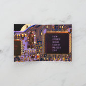 Remerciements Carte PCB violet, circuit imprimé de pièces électr (Intérieur)
