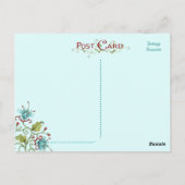 Remerciements - Carte postale (Dos)