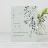 REMERCIEMENTS CARTE POUR BÉBÉ DE LA GREY LINE (Debout devant)