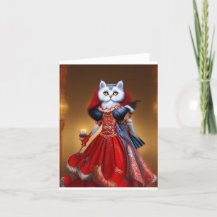 Remerciements Carte pour notes de chats d'Imaginaire #NC02