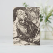 Remerciements Carte Sainte de dévotion Saint Jacques le Grand Go (Debout devant)
