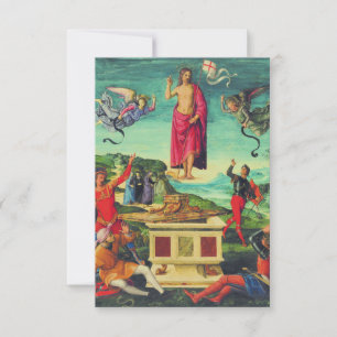 Remerciements Carte Sainte de la Résurrection de Jésus-Christ pa