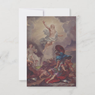 Remerciements Carte sainte de la Résurrection de Jésus de B.A. G