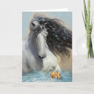 Remerciements Cheval Blanc - Carte de voeux