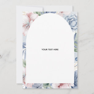 Remerciements Créez votre propre carte de remerciement florale
