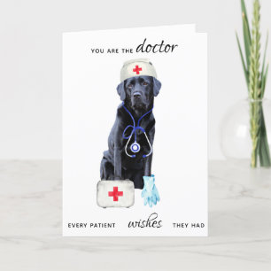 Remerciements Cute Médicale docteur professionnel Carte de remer