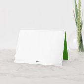 Remerciements D Collection initiale Barre Mitzvah Carte de remer (Dos)