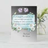 Remerciements de l'enseignant Carte Merci (Debout devant)