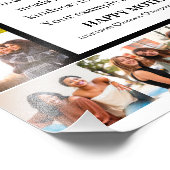 Remerciements de maman | Collage photo de la Fête  (Coin)