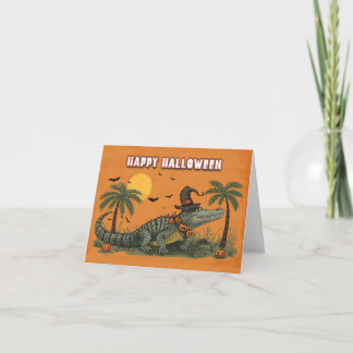 Remerciements Écrans de marais - Carte Citrouille d'alligator d'