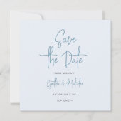 Remerciements Enregistrer la carte de date (Devant)