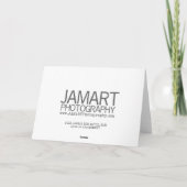 Remerciements EXÉCUTEZ EMILY, EXÉCUTEZ ! Carte de vœux (Dos)