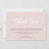 Remerciements | Faire-part de naissance photo de s (Dos)