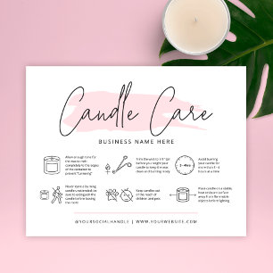 Remerciements Guide de sécurité de la carte de soins aux bougies
