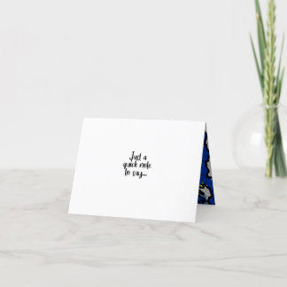 REMERCIEMENTS HEUREUSE CARTE DE JOUR BREXIT