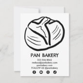 Remerciements Instructions de la carte de soins BREAD pour la ca (Devant)