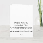 Remerciements Iwo Jima, Carte de jour pour vétérans (Dos)