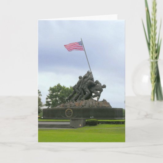 Remerciements Iwo Jima, Carte de jour pour vétérans (Devant)