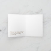 Remerciements Jour de l'appréciation du Pasteur de carte Jérémie (Intérieur)