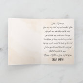 Remerciements Joyeuse carte de dégradé bleu rose de la fête des (Intérieur)