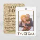 Remerciements La signification de la carte de tarot Deux de Coup (Devant / Derrière)