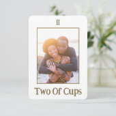 Remerciements La signification de la carte de tarot Deux de Coup (Debout devant)