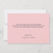 Remerciements L'arbre de Noël du Père Noël présente le Carte de (Dos)