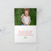 Remerciements Le garçon d'amusement joue le carte de (Intérieur)