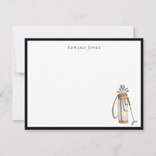 Remerciements Le golf personnalise la carte de note