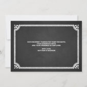 Remerciements les plus mignons | Carte de remercie (Dos)