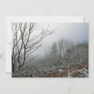 Remerciements L'hiver sur la carte forestière de Macclesfield