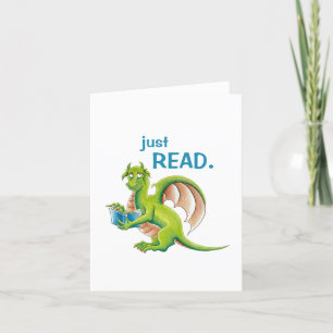 Remerciements Lire simplement la carte de voeux Dragon