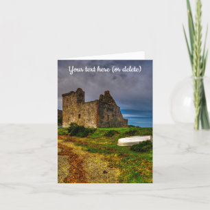 Remerciements Lochranza Castle, Isle of Arran Carte de voeux