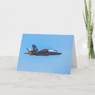Remerciements Lockheed Martin F-35A Lightning II Carte de remerc