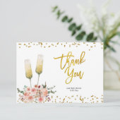 Remerciements L'or romantique encourage à aimer la Carte de reme (Debout devant)