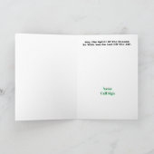 Remerciements Maison en pain d'épices Ham Radio avec carte de co (Intérieur)