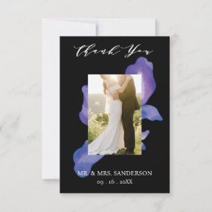 Remerciements Mariage photo mexicain Fiesta Carte de remerciemen
