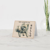 Remerciements Max le Carte pour notes de chien (Devant)