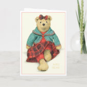 Remerciements MRS. Carte de Noël (Dos)
