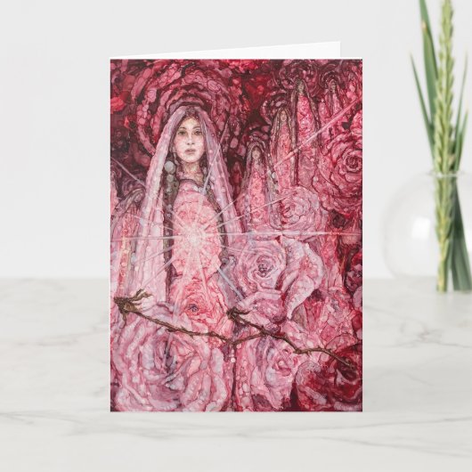 Remerciements Mystère De La Carte Rose (Devant)