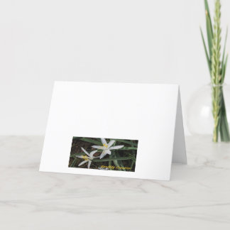 Remerciements Pensée pliée de votre carte