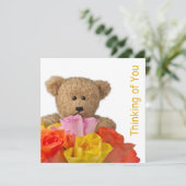 Remerciements Penser À Votre Carte De Voeux (Debout devant)