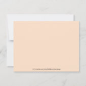 Remerciements Personnalisé Funny Kitten Bonne carte de voeux d'a (Dos)